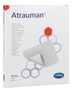 PANSEMENT ATRAUMAN 10X10CM LPP