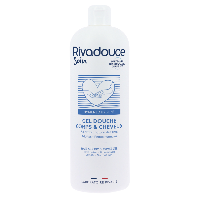 GEL DOUCHE CORPS CHEVEUX RIVADOUCE 1L