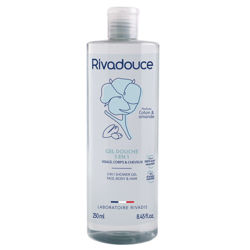 GEL DOUCHE COTON AMANDE 3 EN 1...