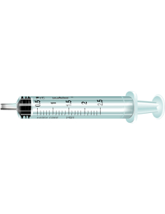 Seringue 2,5 ml luer centré...