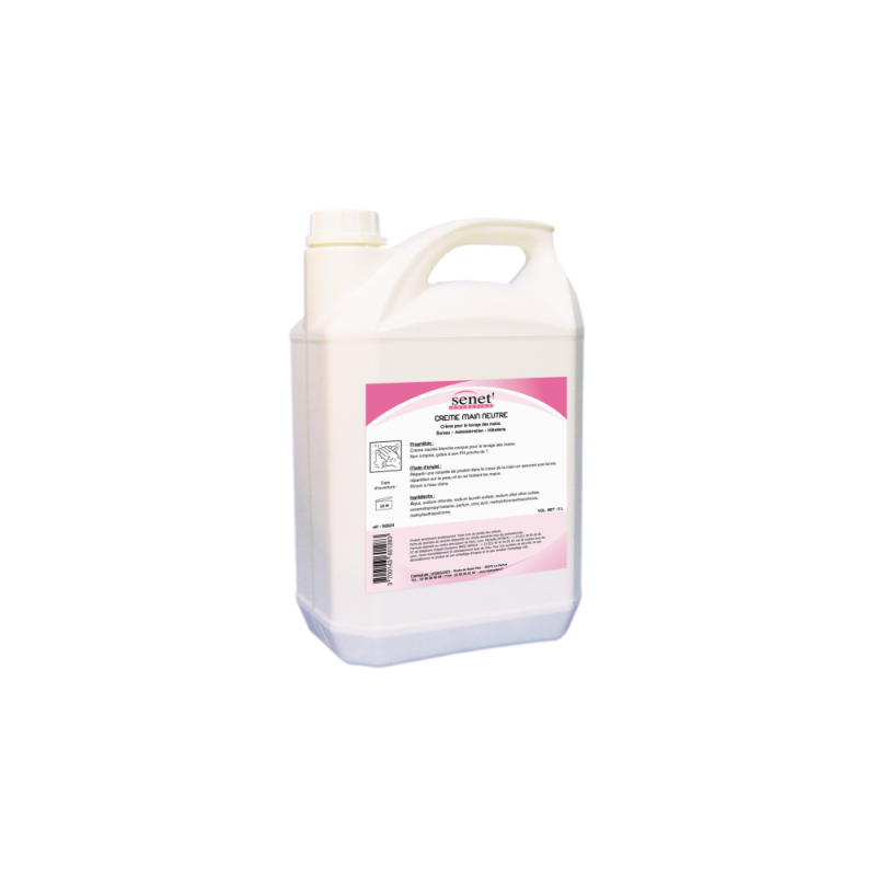 Savon crème pour les mains, bidon de 5L