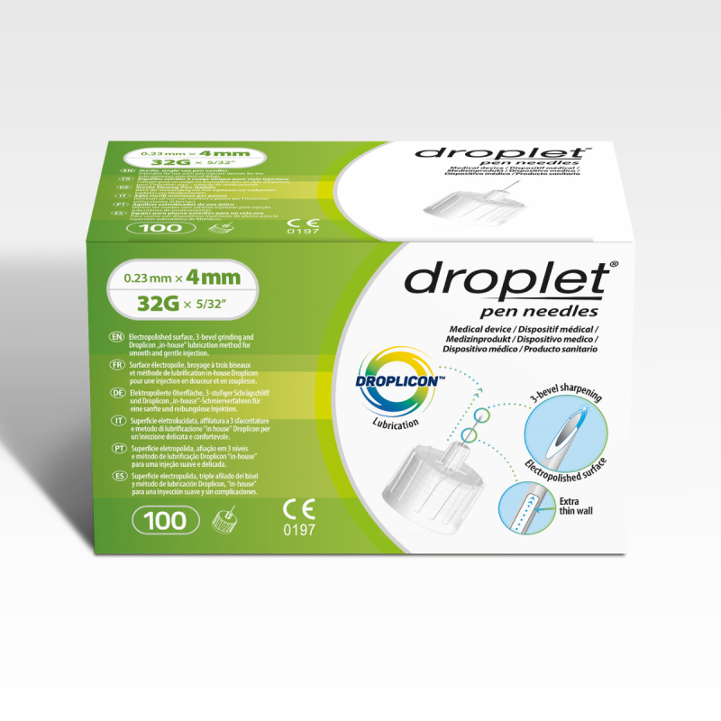 AIG STYL DROPLET 32G 4MM x 100 NEW...