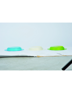 Assiette Ergo blanc ivoire