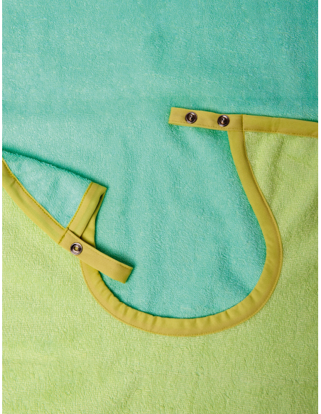 BAVOIR B DERMO 2 FACE VRAC VERT 50X70CM