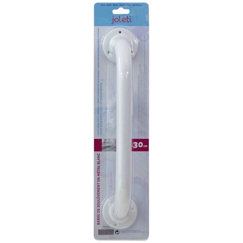BARRE APPUI EPOXY 30CM BLANC JOLETI
