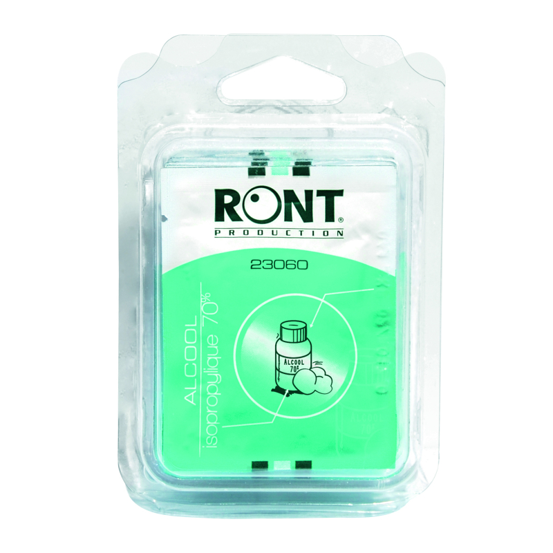 Blister 10 sachets alcool...