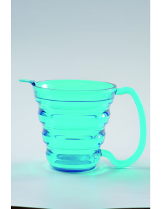 Tasse Ergo néon bleue