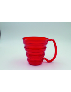 Tasse Ergo néon rouge