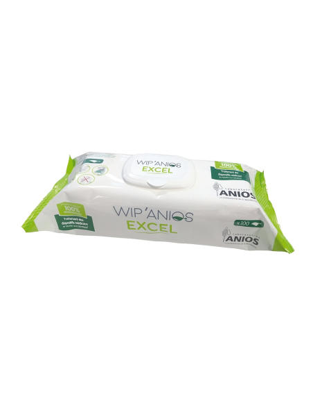 LINGETTES WIP'ANIOS EXCEL Sachets de 50 lingettes