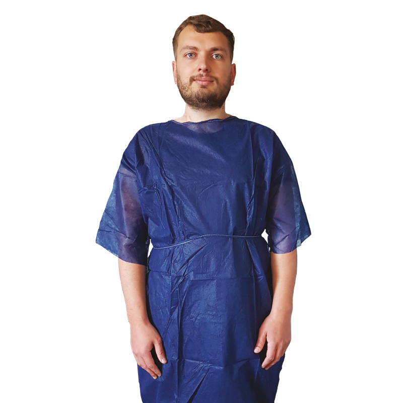 BLOUSE PATIENT BLEU OPAQUE TU