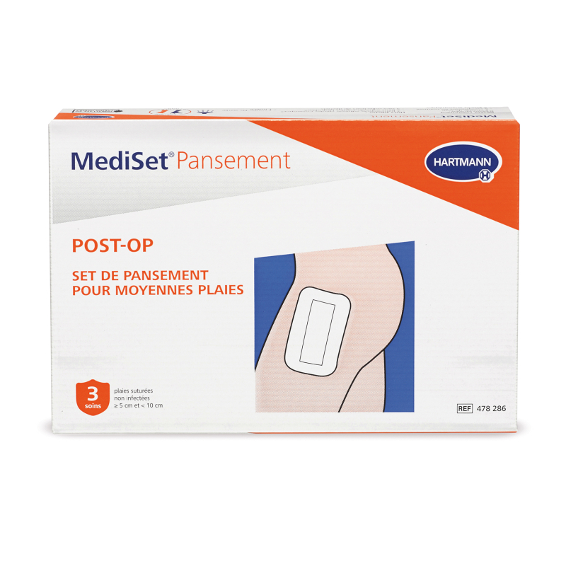 SET MEDISET POST OP MOYENNE PLAIE