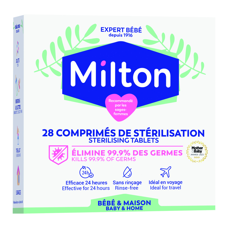 Comprimés de stérilisation Milton