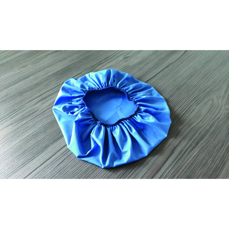 Charlotte polyester lavable bleue x5