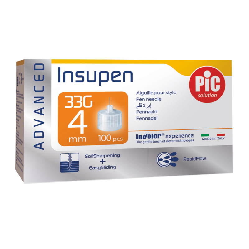 AIG STYLO PIC INSUPEN ADV 33G x 4 100P