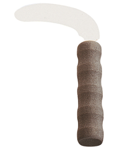COUTEAU COURBE MANCHE...
