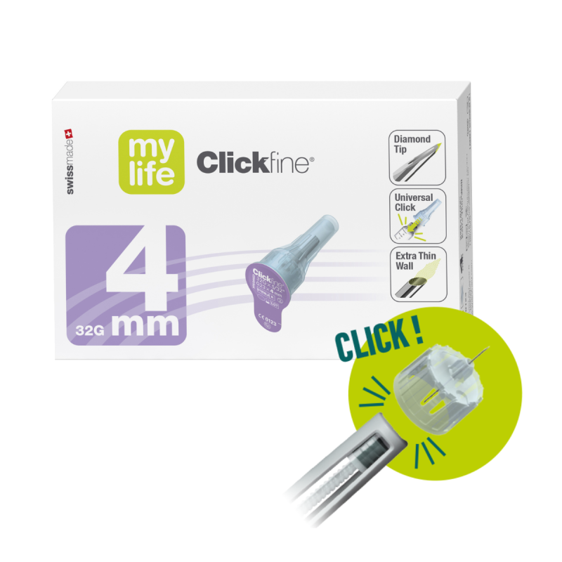 MYLIFE CLICKFINE DIAMONDTIP 32G x 4...