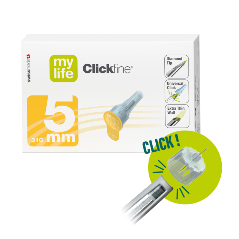 MYLIFE CLICKFINE DIAMONDTIP 31G x 5...