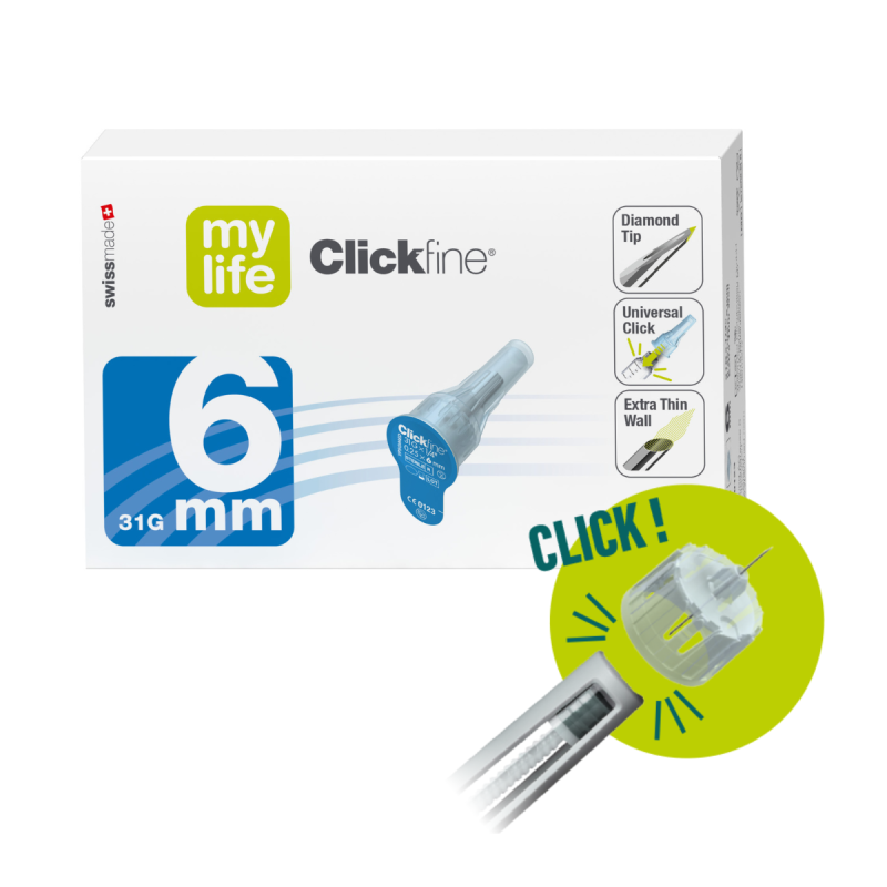 MYLIFE CLICKFINE DIAMONDTIP 31G x 6...