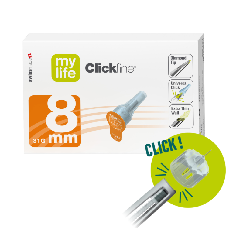 MYLIFE CLICKFINE DIAMONDTIP 31G x 8...