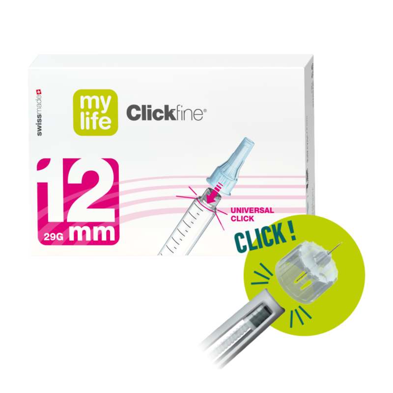 MYLIFE CLICKFINE DIAMONDTIP 29G x 12 MM