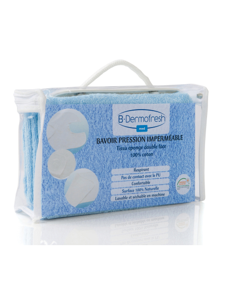 BAVOIR B DERMO 2 FACE JOLETI 50X70CM BLEU
