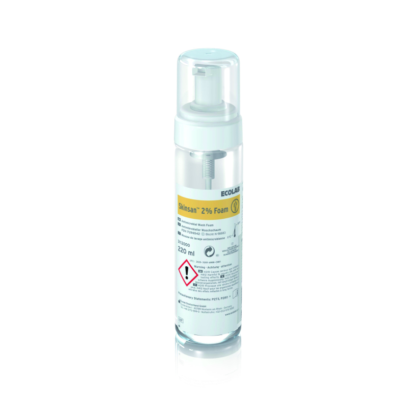 Mousse antiseptique Scrub SKINSAN 2%...