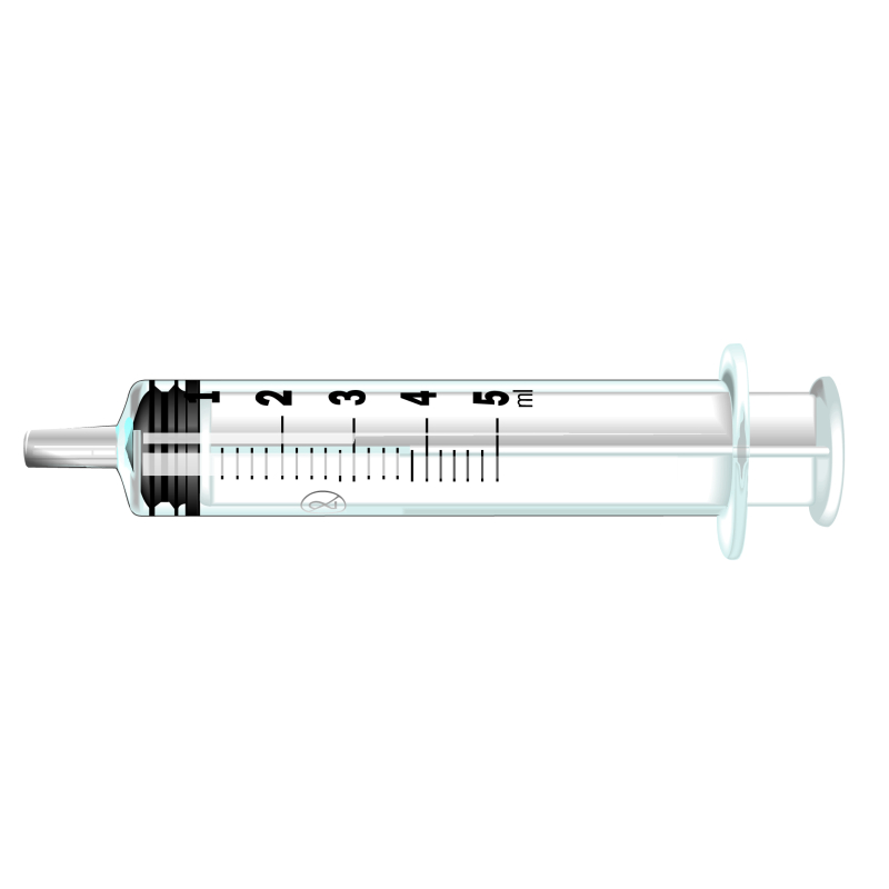 Seringue 5 ml luer centré x100