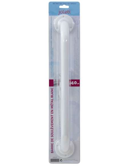 BARRE APPUI EPOXY 40CM BLANC JOLETI