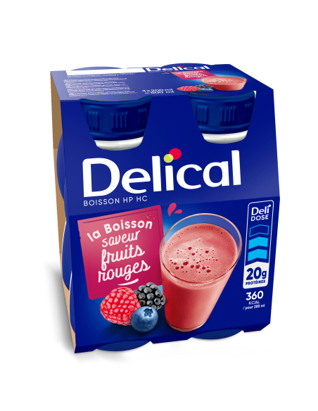 Boisson Lactée HPHC Saveur Fruits rouges