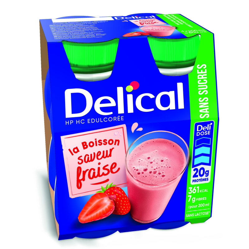 Boisson Edulcorée HPHC Saveur Fraise