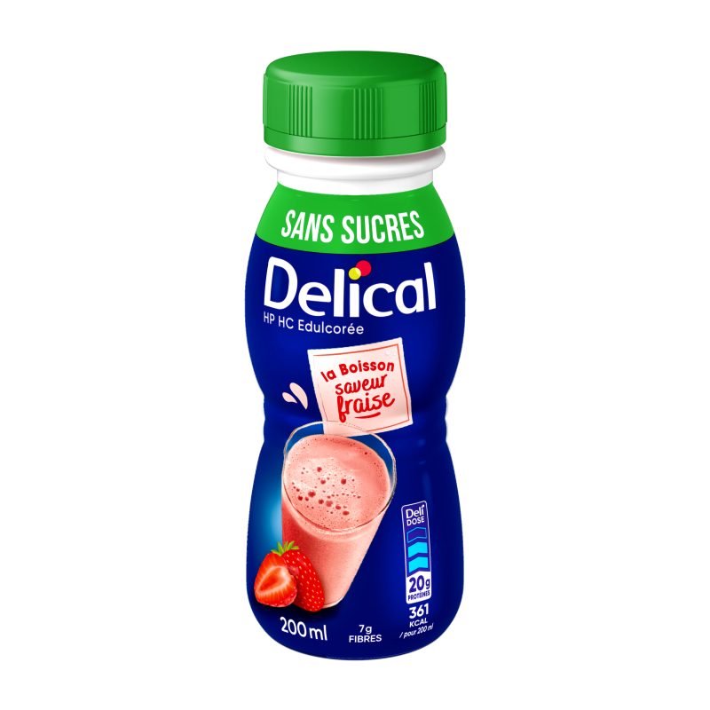 Boisson Edulcorée HPHC Saveur Fraise