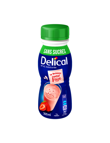 Boisson Edulcorée HPHC Saveur Fraise
