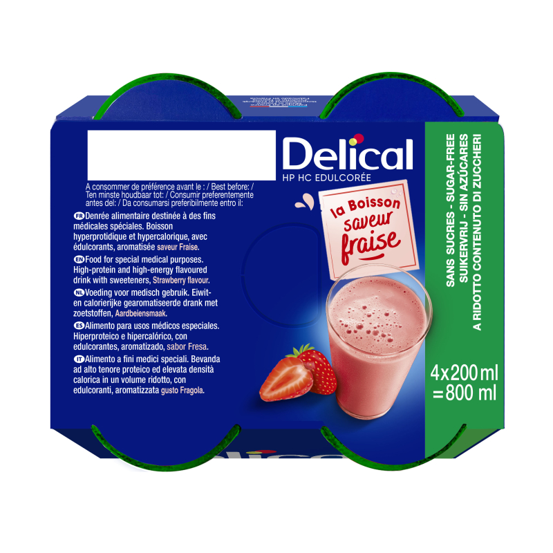 Boisson Edulcorée HPHC Saveur Fraise
