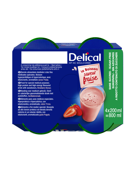 Boisson Edulcorée HPHC Saveur Fraise