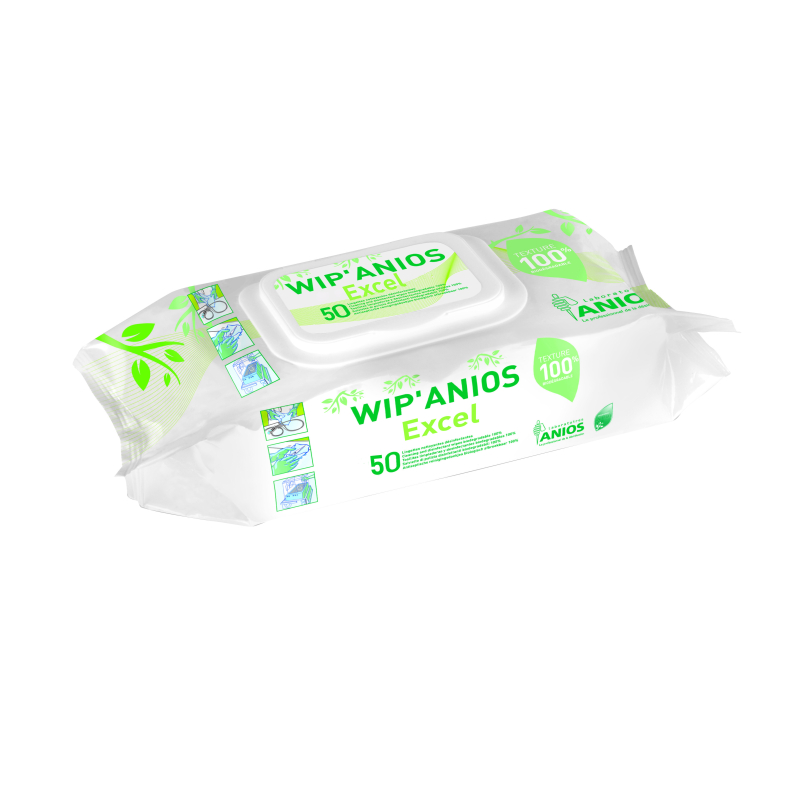 Lingettes Wip'Anios Excel x50