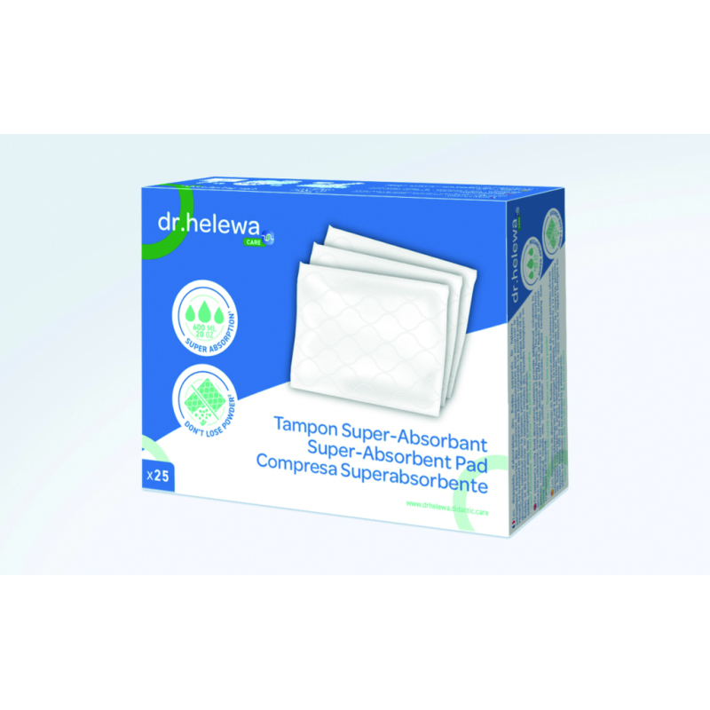Tampons super absorbants x 25
