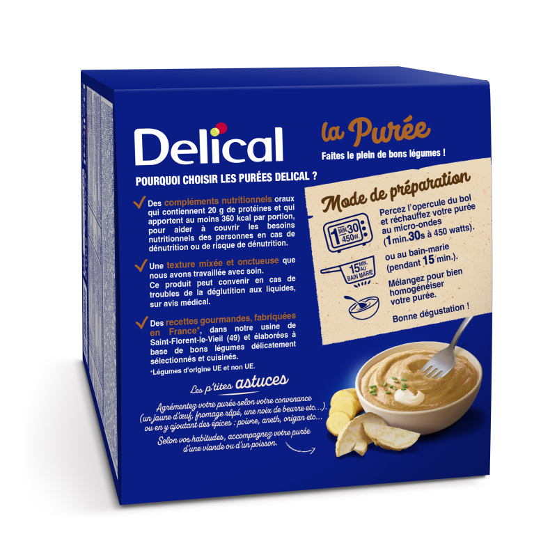 Purée de Céléri et pomme de terre HPHC