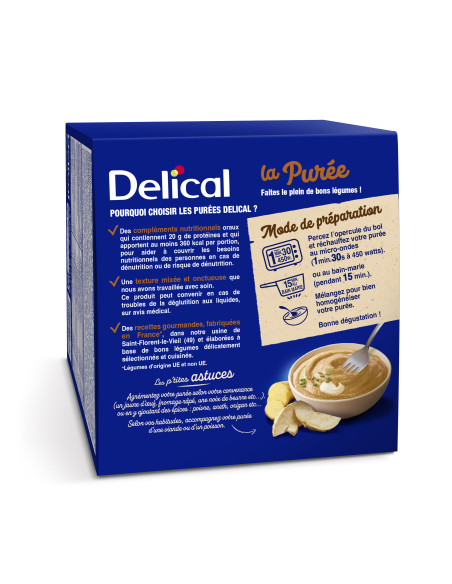 Purée de Céléri et pomme de terre HPHC