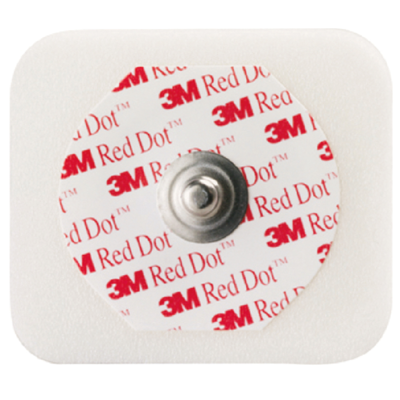 ELECTRODE RED DOT GEL ADHESIF 4CMX3,5CM
