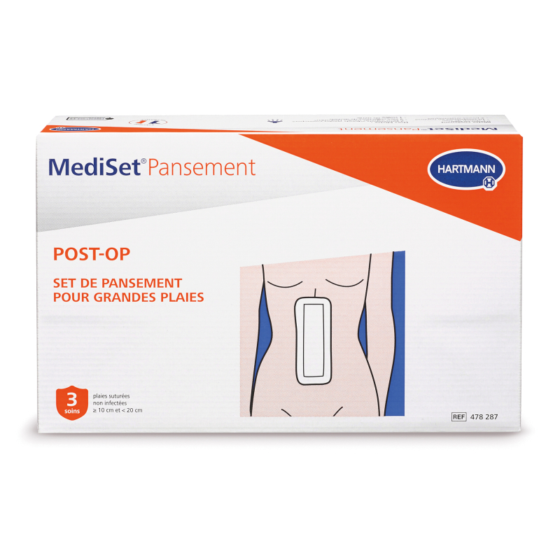 SET MEDISET POST OP GRANDE PLAIE
