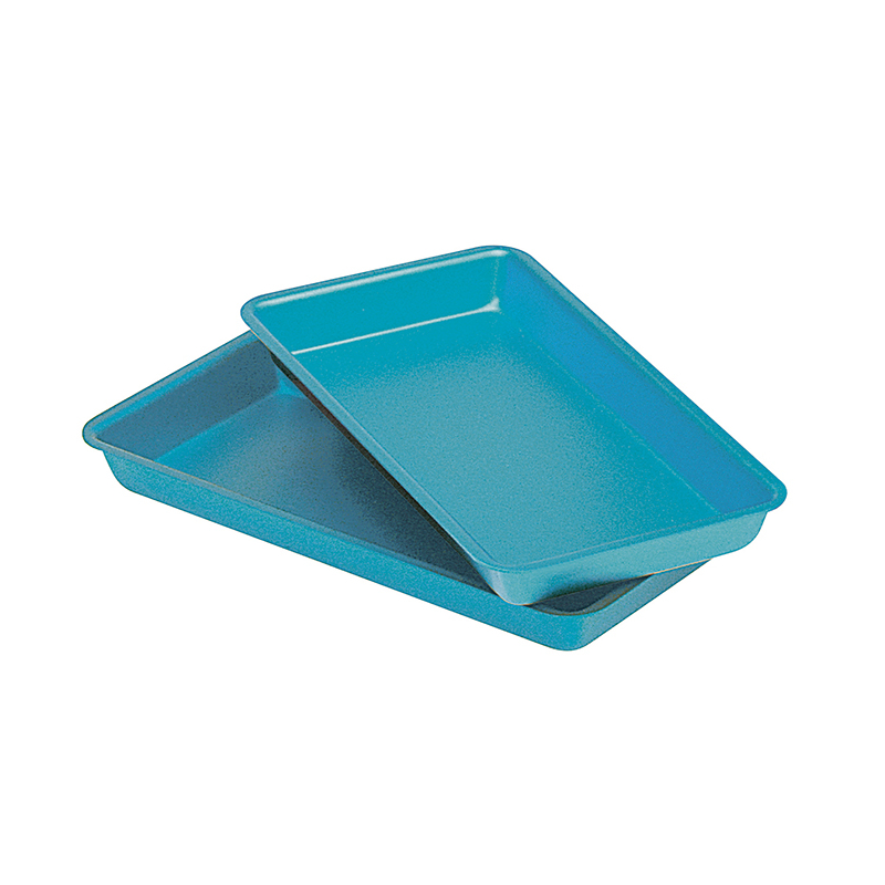PLATEAU ALU ANODISE AZUR 200X100MM