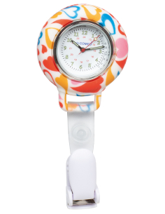 MONTRE INFIRMIERE MOTIF A CLIP