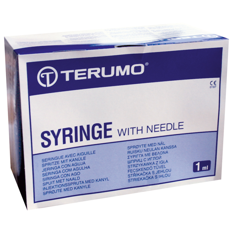 SERINGUE TERUMO TUBER 1ML 16X0,5MM