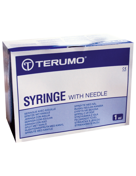 SERINGUE TERUMO TUBER 1ML 16X0,5MM