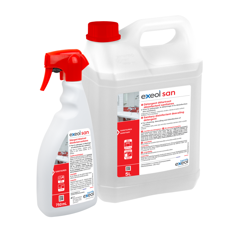 exeol san 750mL spray mousse