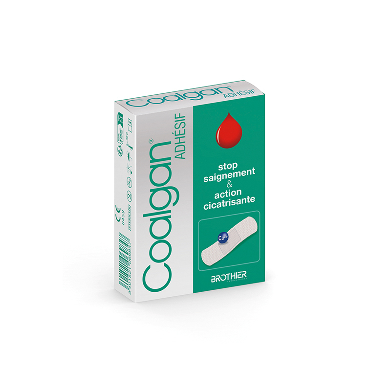 PANSEMENT HEMOSTATIQUE COALGAN 2T X12