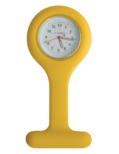MONTRE INFIRMIERE JAUNE