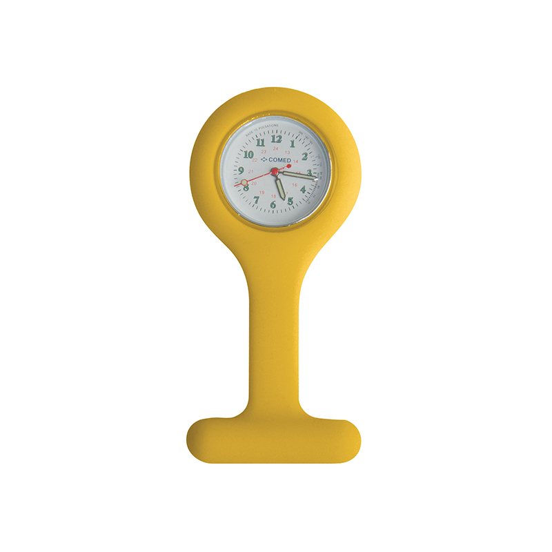 MONTRE INFIRMIERE JAUNE