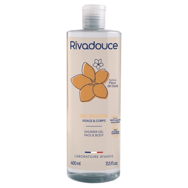GEL DOUCHE FLEUR TIARE 400ML RIVADOUCE