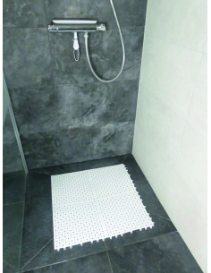 Set de 4 caillebotis de douche